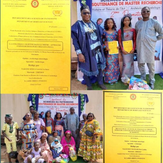 Two amazons of anthropology in orbit